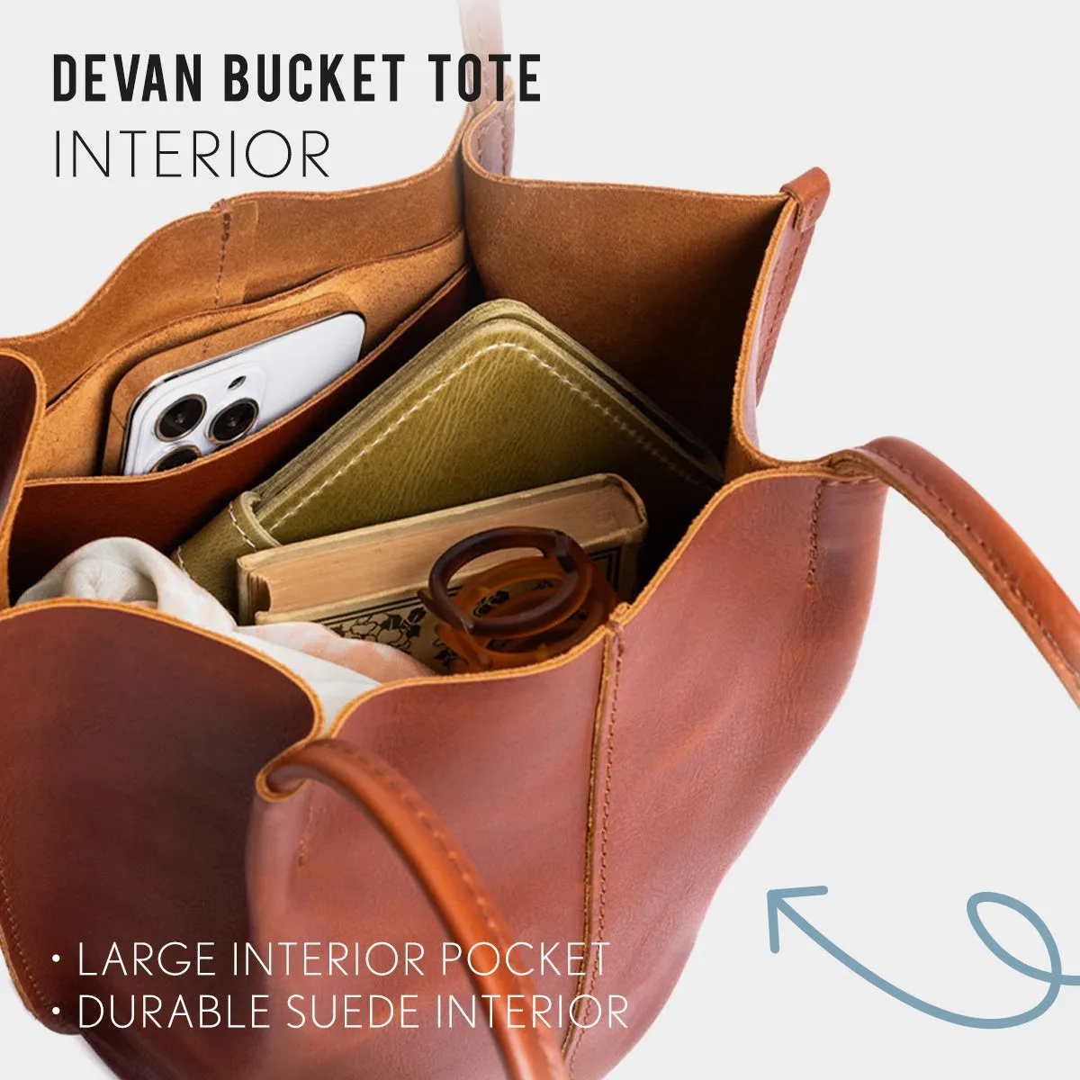 'Almost Perfect' Devan Bucket Tote