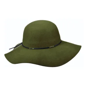 Avenel Of Melbourne Charlene Wide Brim Hat - Sage