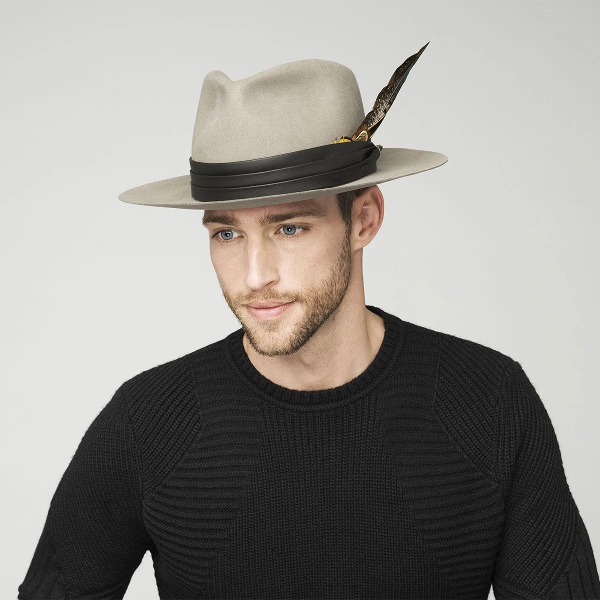 Bailey Trinell Elite Velour Finish Fur Felt Fedora