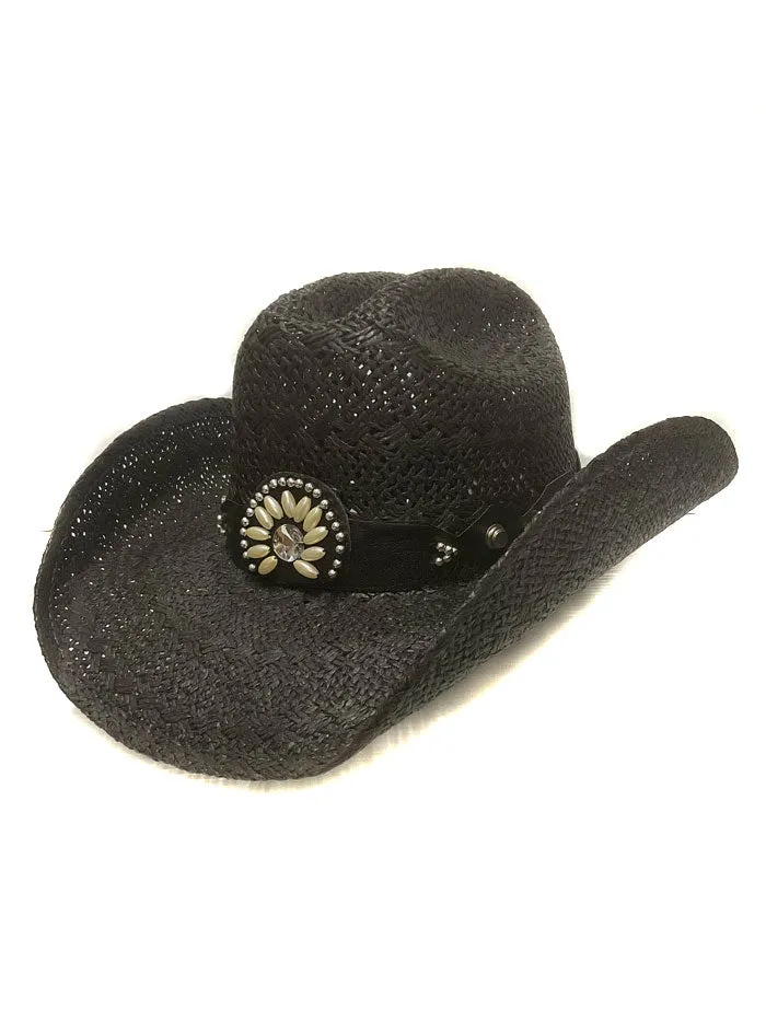 Bullhide ITCHYGOONIE 2223BL Fashion Western Straw Hat Black