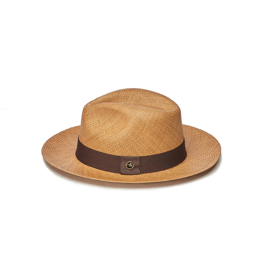 California Hats Hector - Panama Straw Fedora Hat