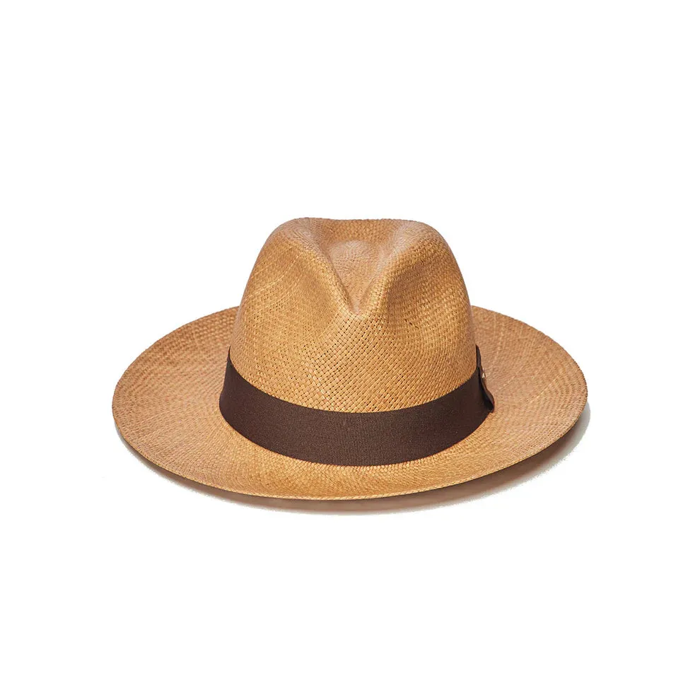 California Hats Hector - Panama Straw Fedora Hat