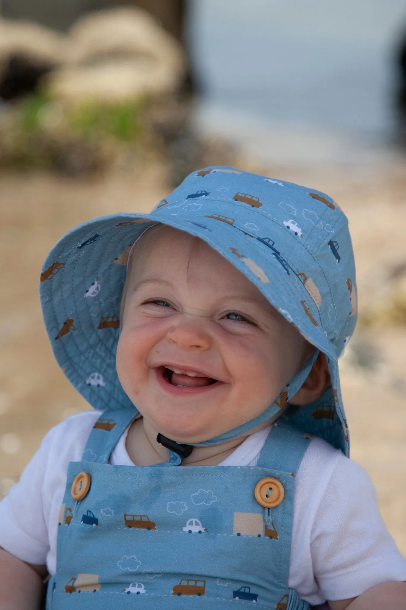 Cars Wide Brim Infant Sunhat