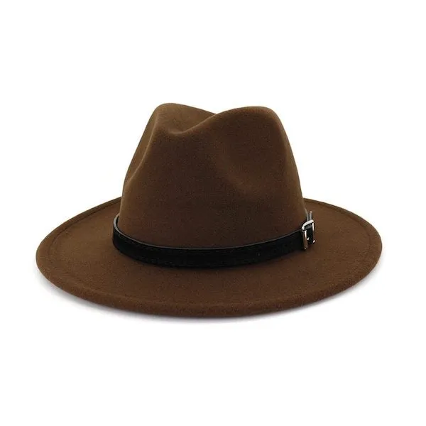 Classy Men Classic Brown Fedora