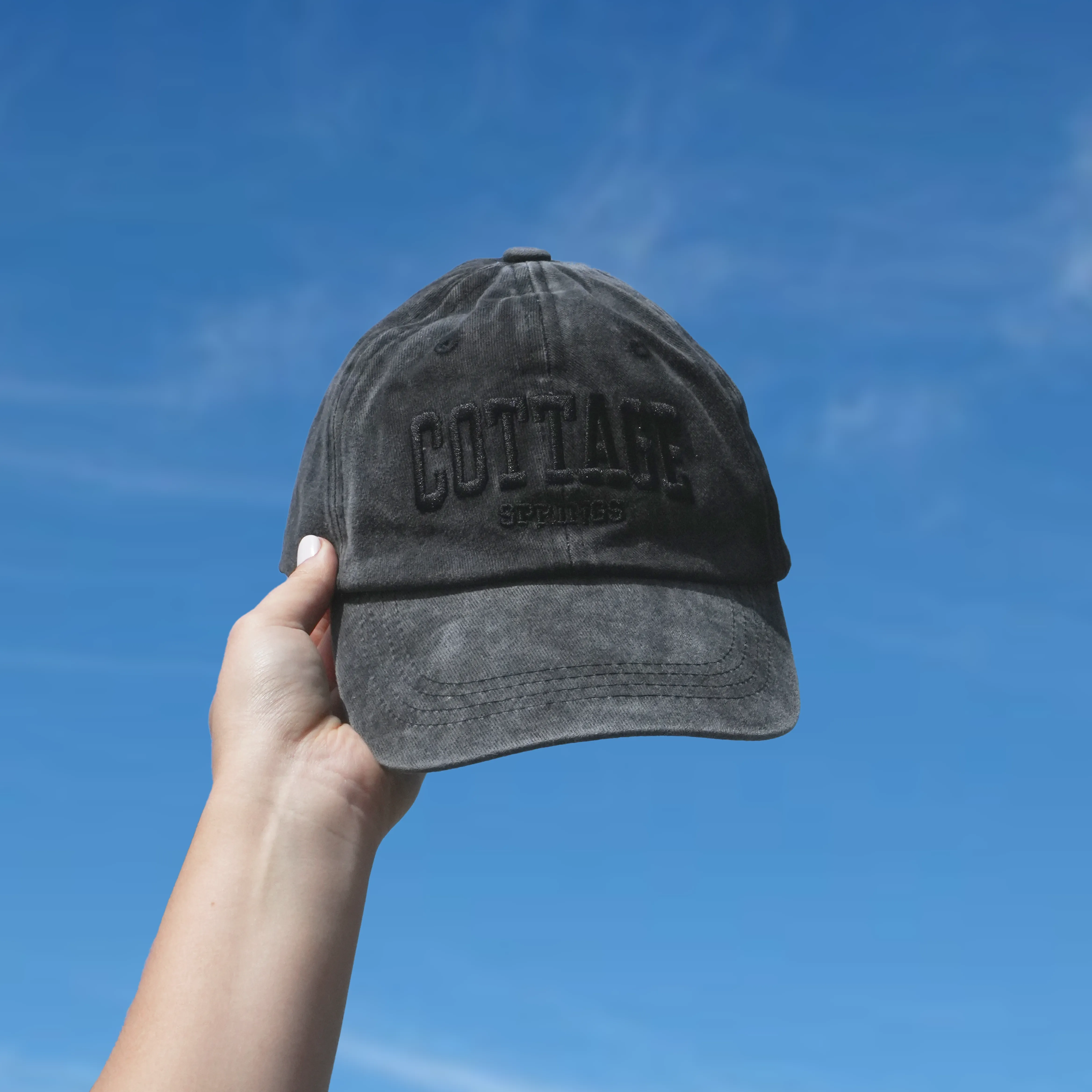 Dad Hat - Black Wash