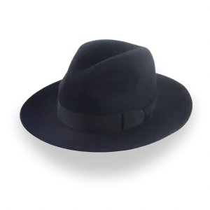 Dark Navy Fedora Classic for Men | The Brando