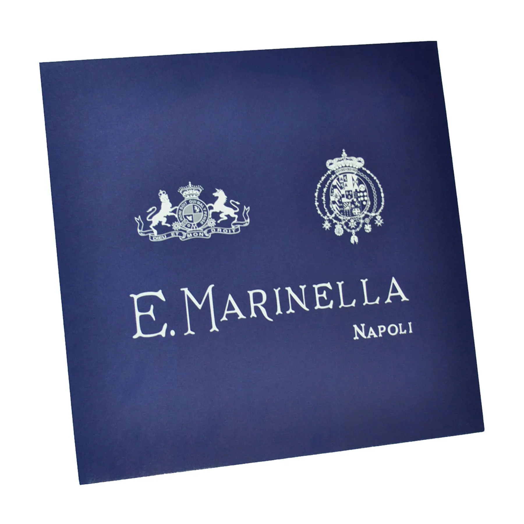 E. Marinella Scarf Bordeaux Marine Life & Floral - Twill Silk Foulard FINAL SALE