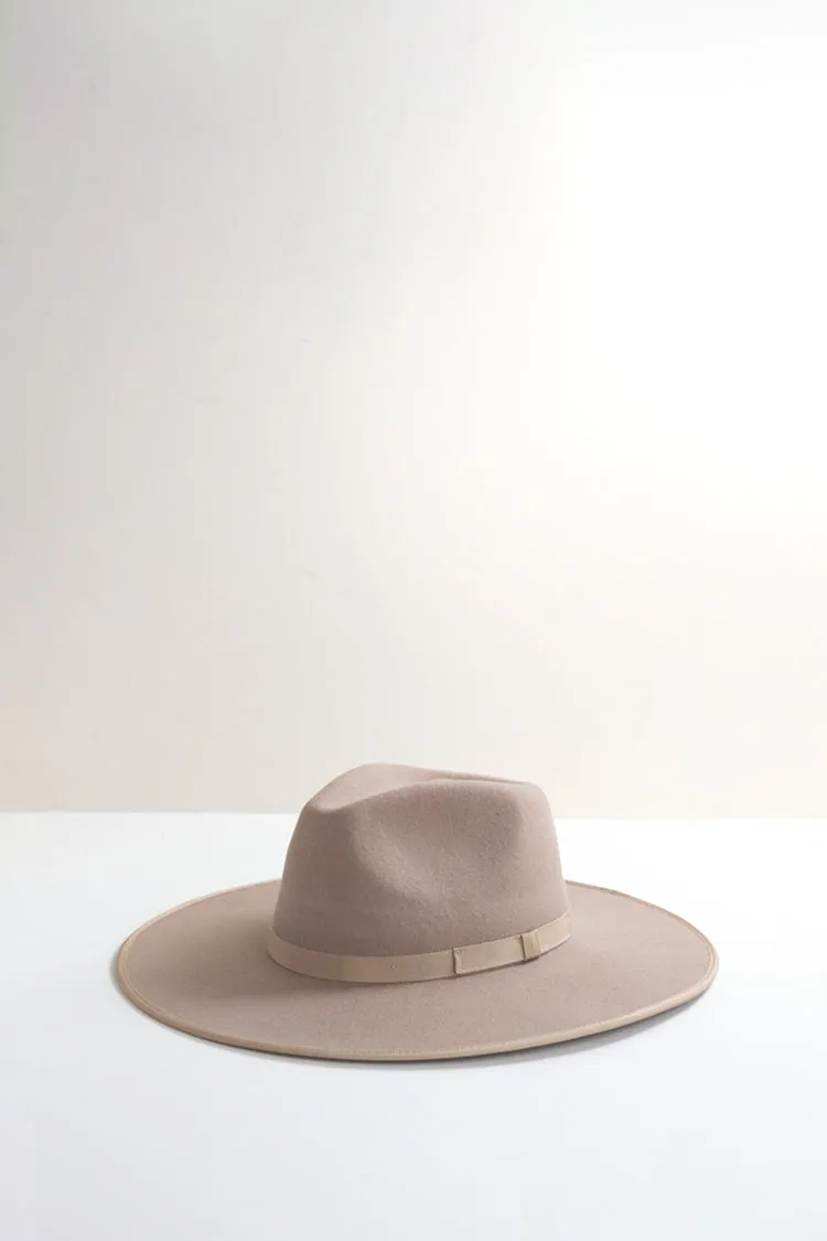 Flea Style Stevie Beige Wide Brim Hat