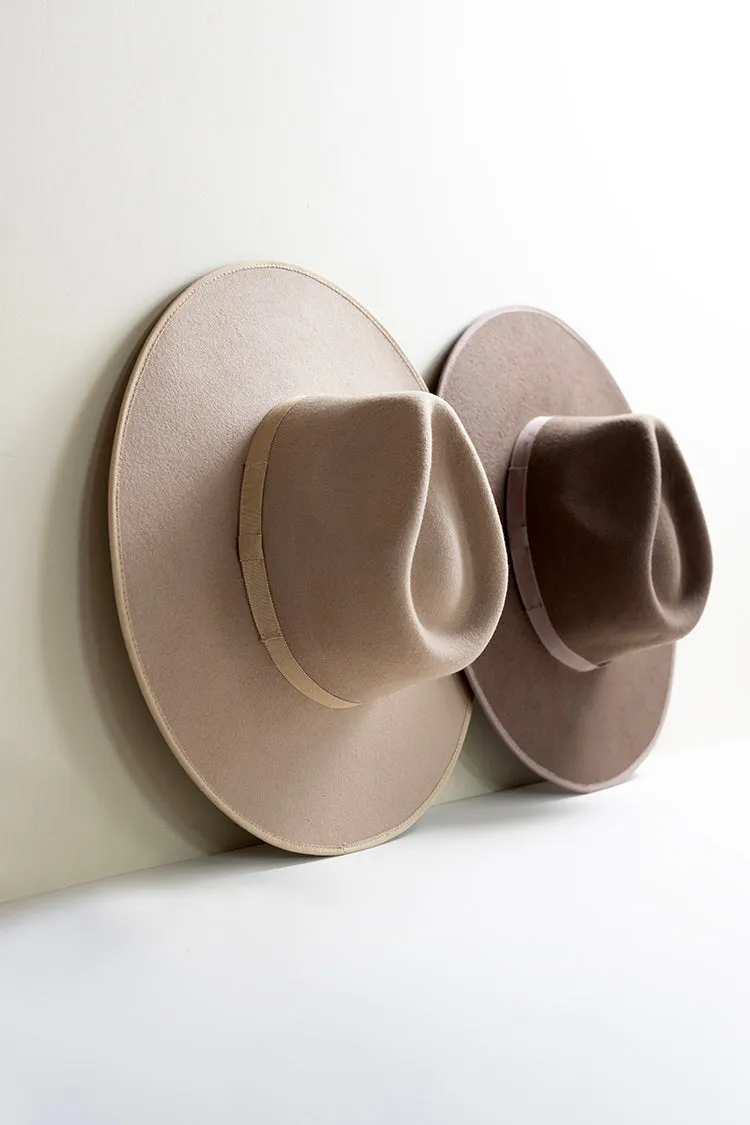 Flea Style Stevie Beige Wide Brim Hat