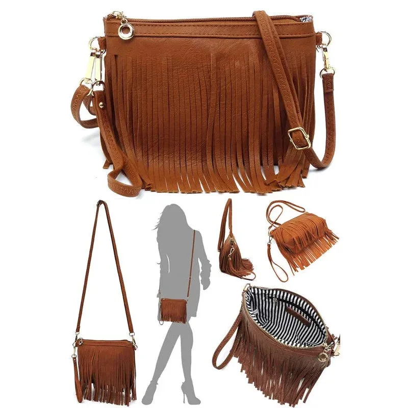 Fringe Crossbody Bag