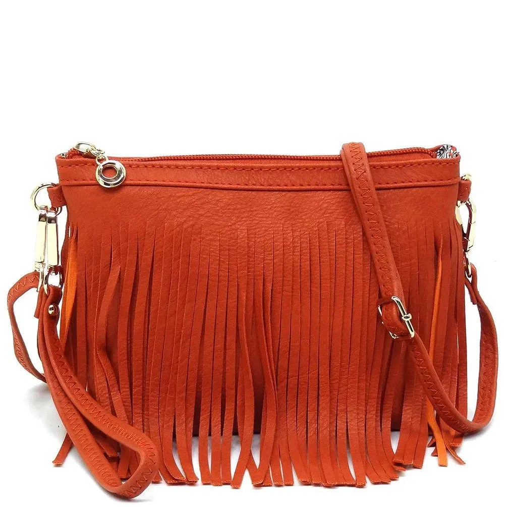 Fringe Crossbody Bag