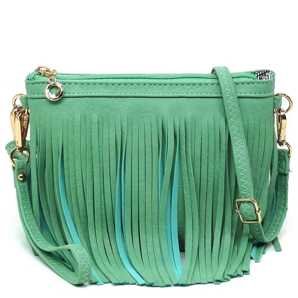 Fringe Crossbody Bag