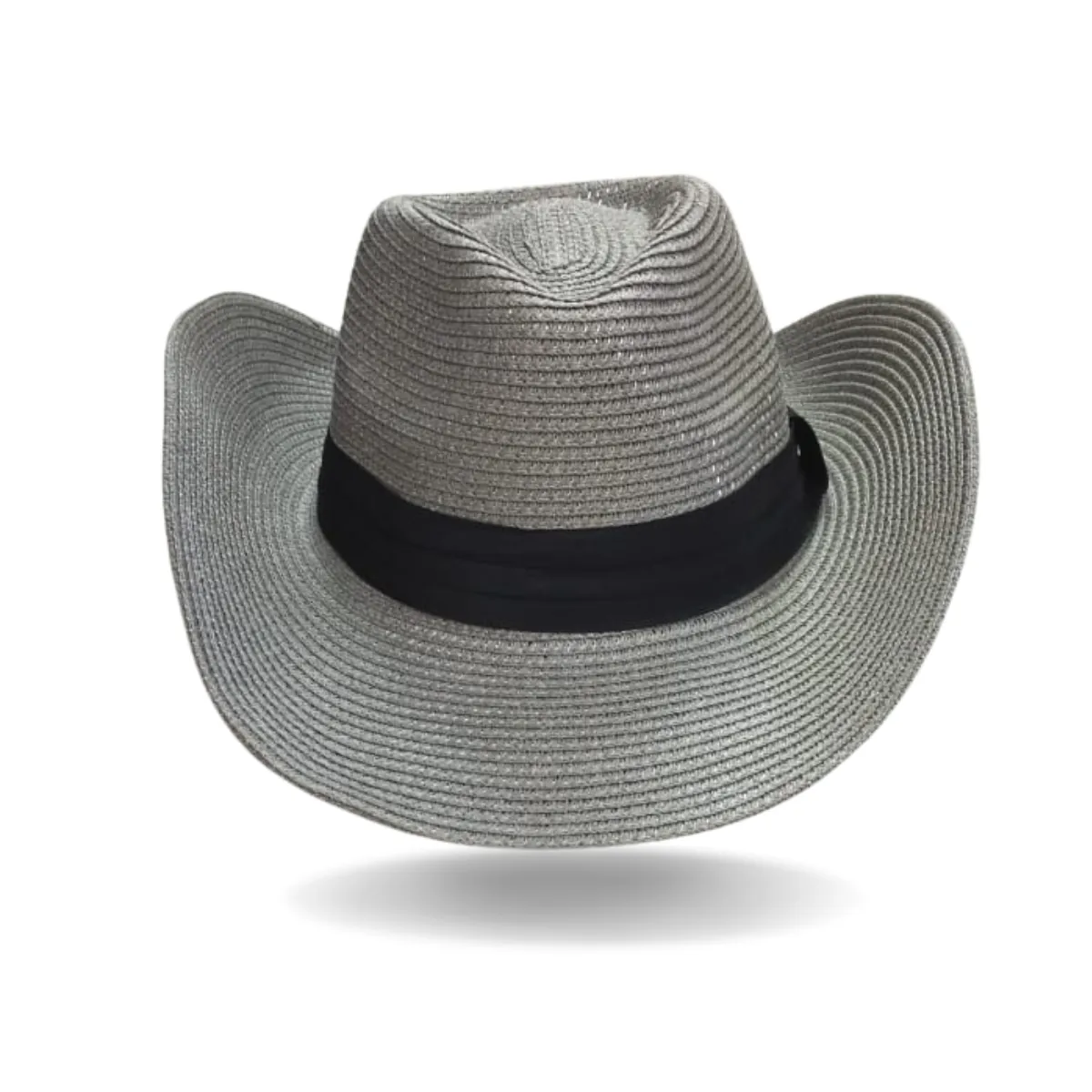 GolfBasic Men's Straw Hat with Band