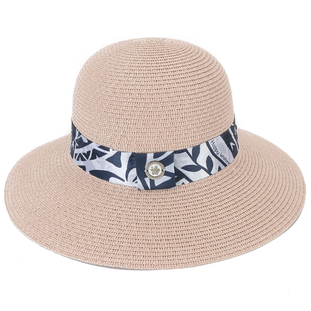 Hat Orchid Pink Tapa Navy