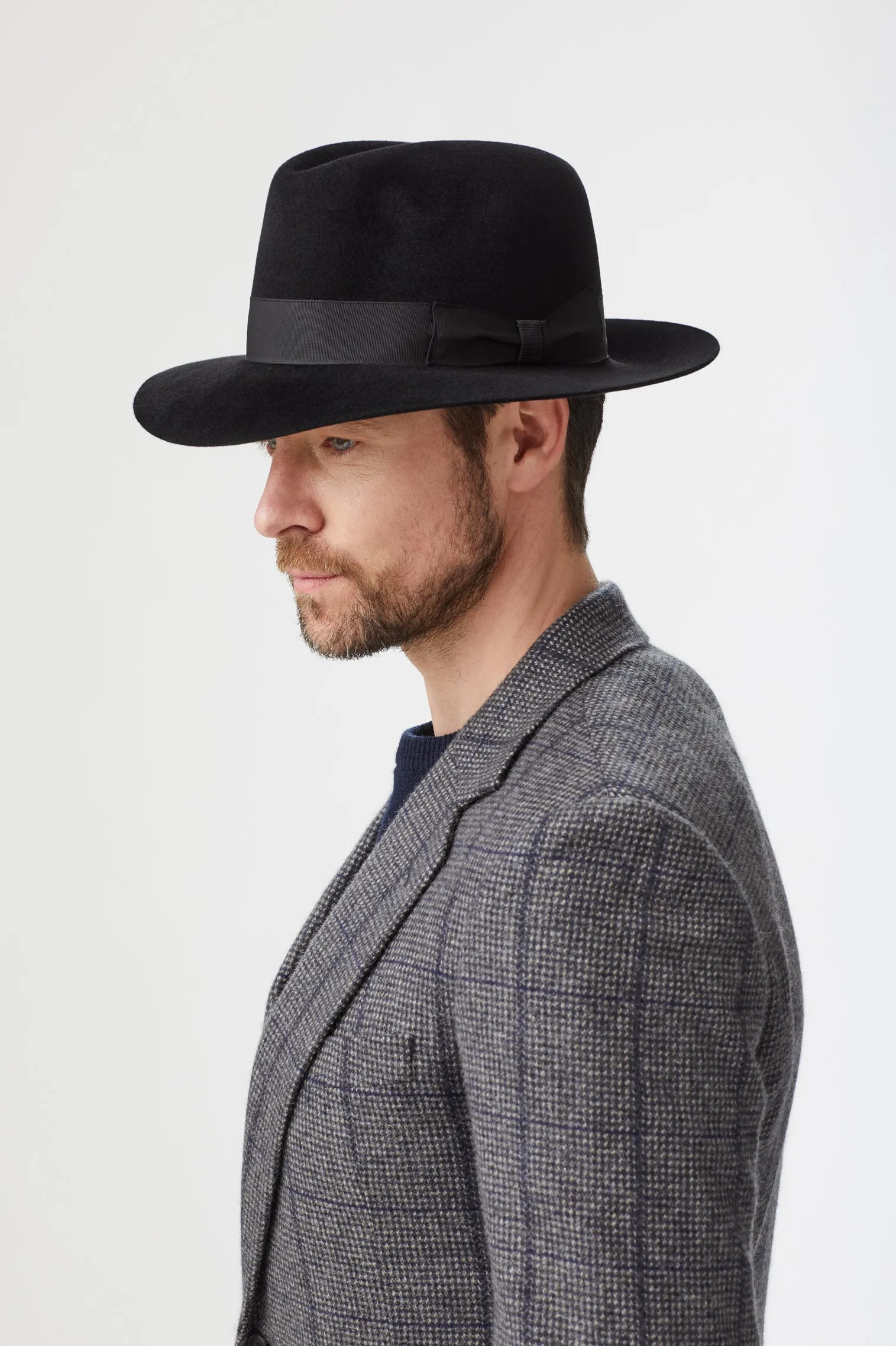 Haydock Black Fedora