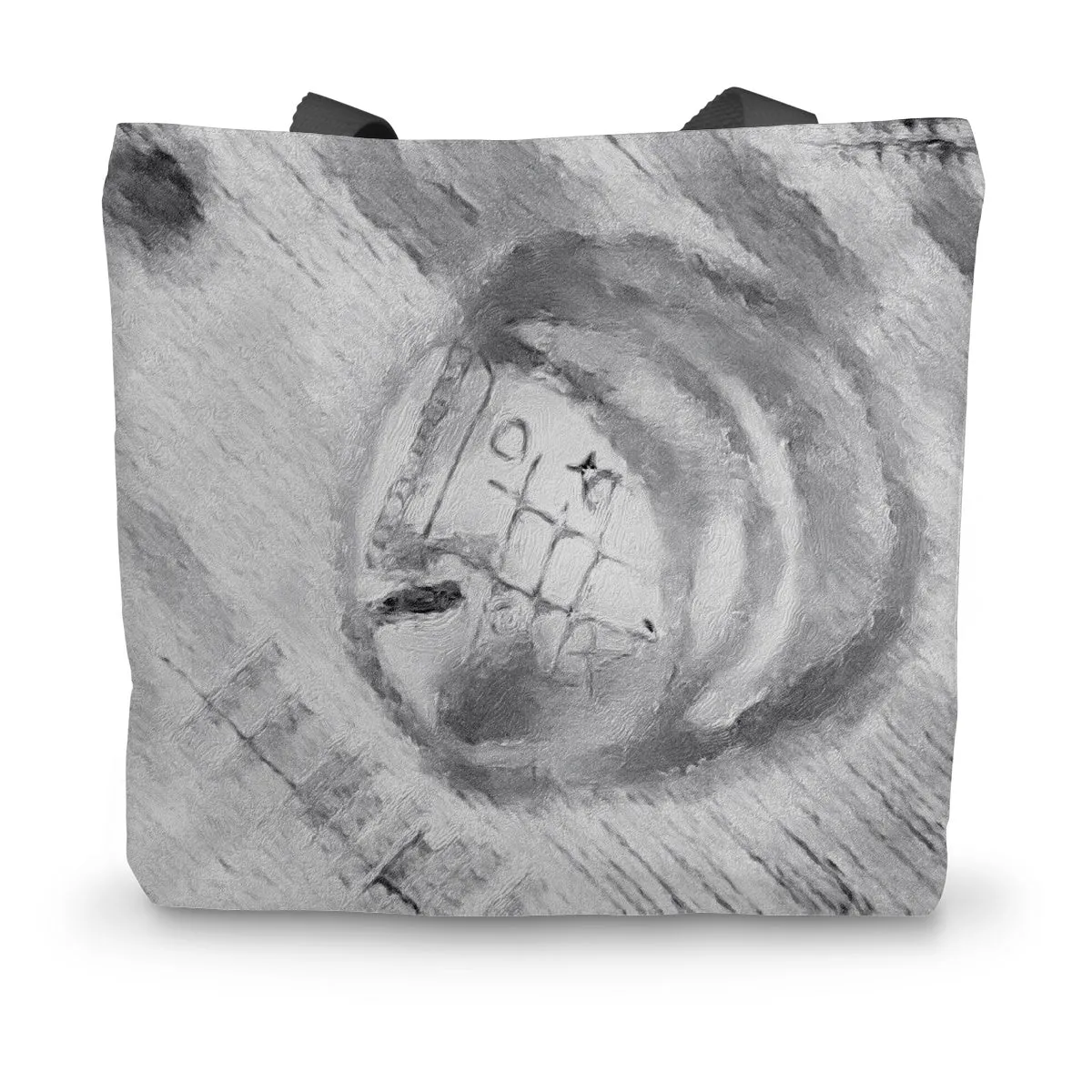 Head Canvas Tote Bag