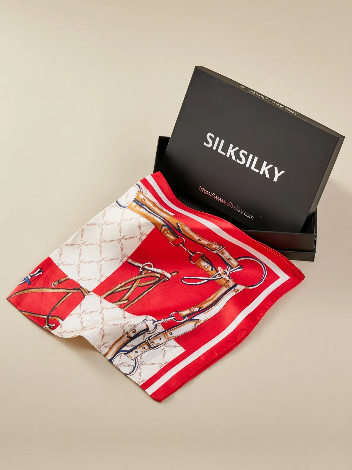 Holiday Gift - Pure Silk Printed Rectangle Scarf