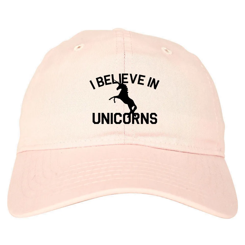 I Believe In Unicorns Mens Dad Hat Baseball Cap