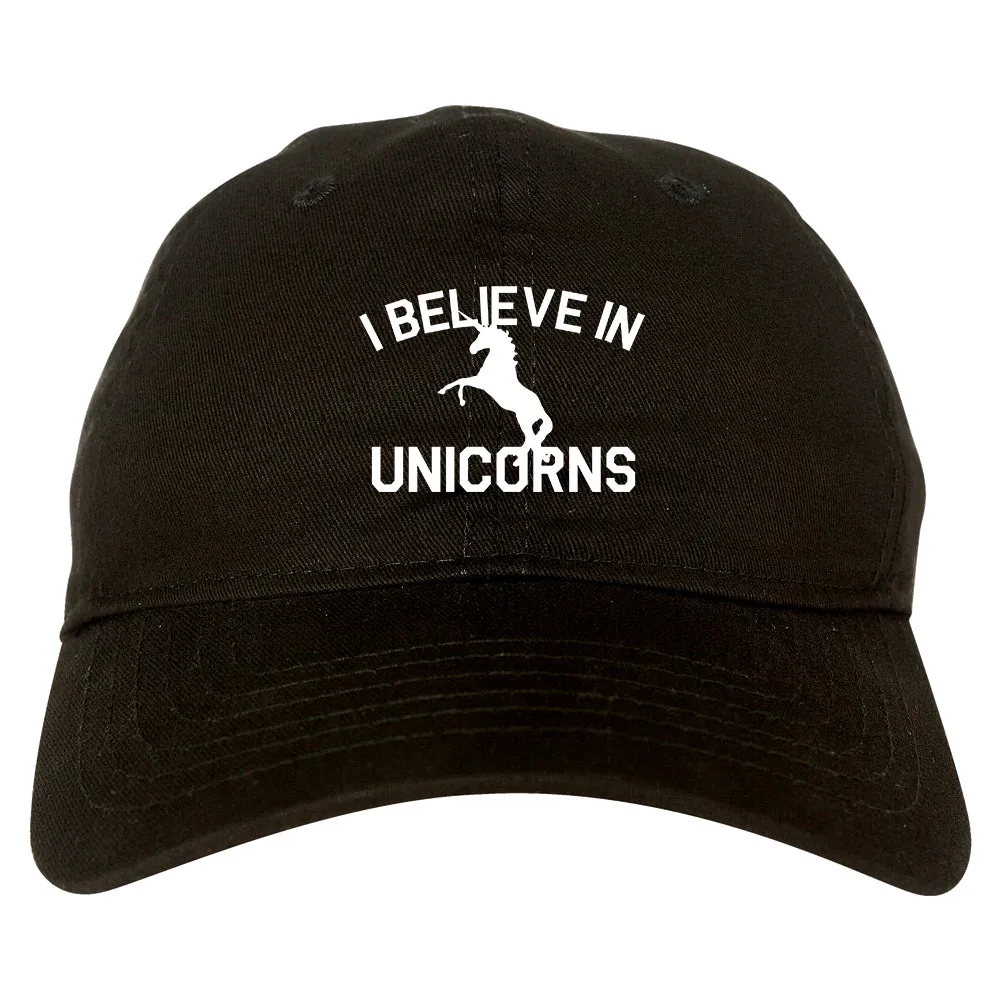 I Believe In Unicorns Mens Dad Hat Baseball Cap