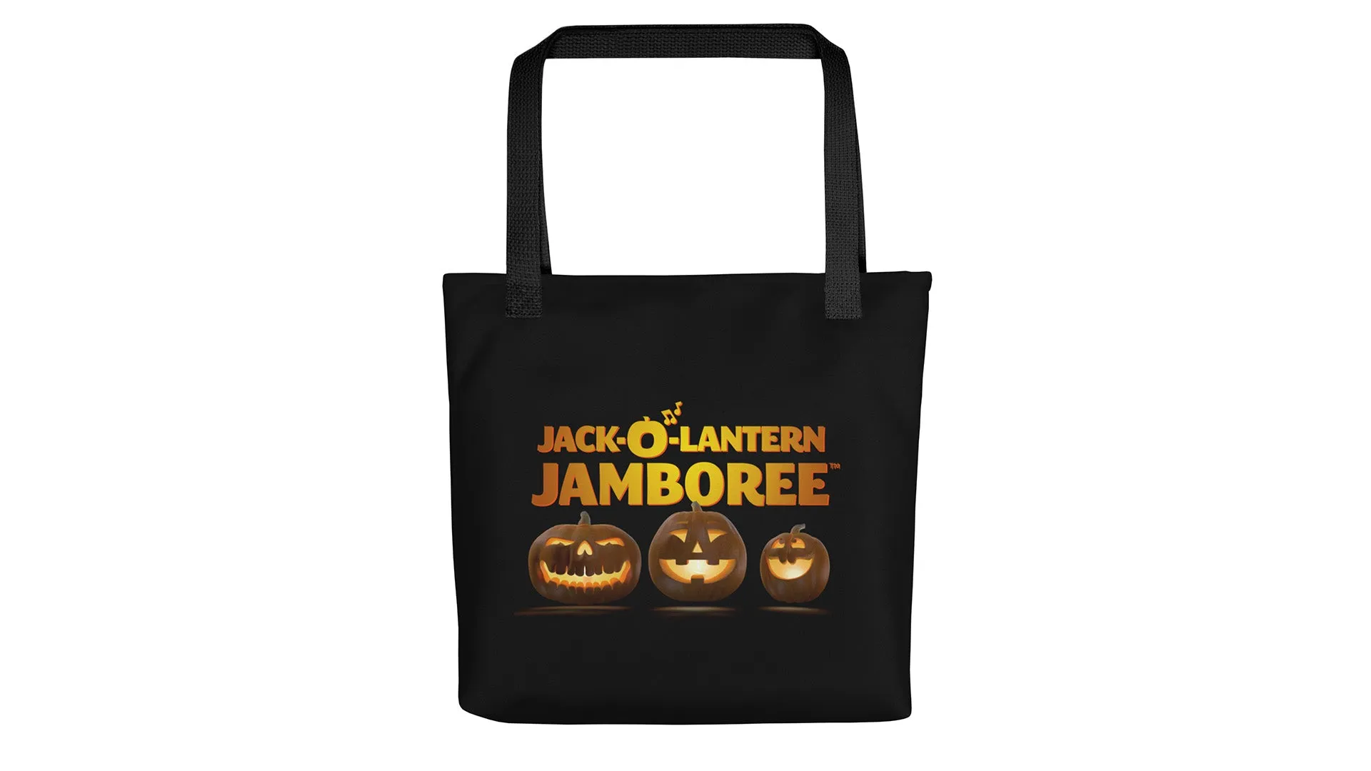 Jack-O-Lantern Jamboree Logo Tote Bag