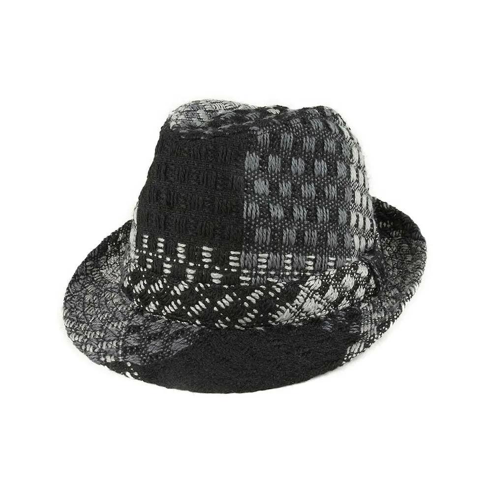 Jacquard Fedora Hat