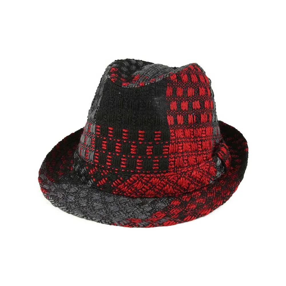 Jacquard Fedora Hat