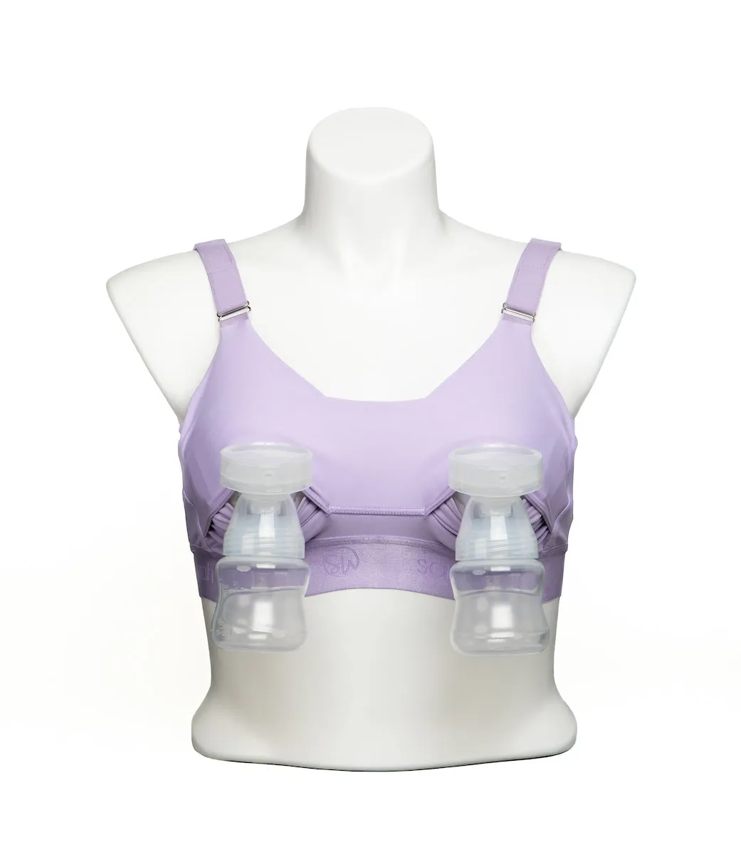 Journey Hands Free Pumping Bra | Lavender