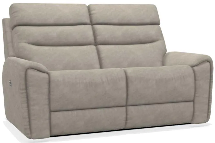 La-Z-Boy Soren Pebble Power Reclining Loveseat with Headrest