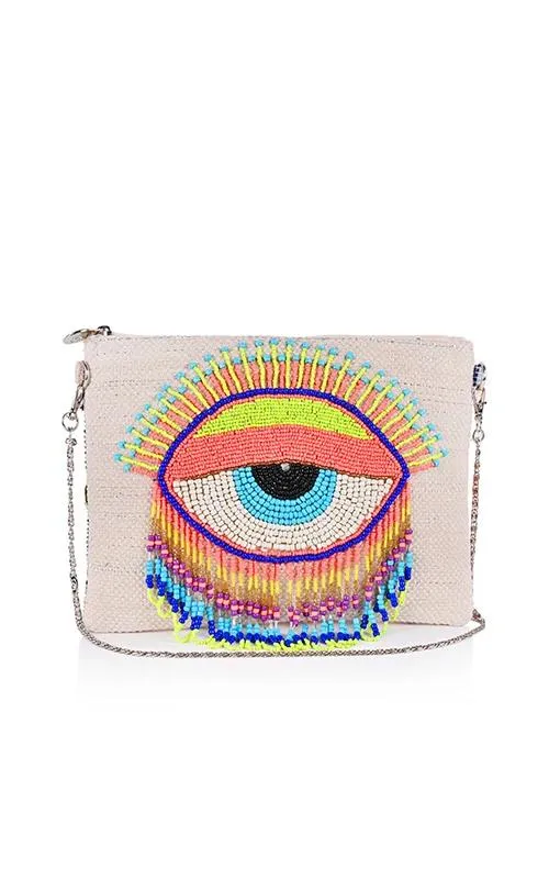 Lazy Daze Evil Eye Clutch