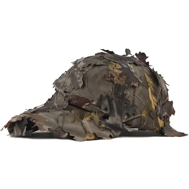 Leaf Camouflage Navy Army Snapback Cap