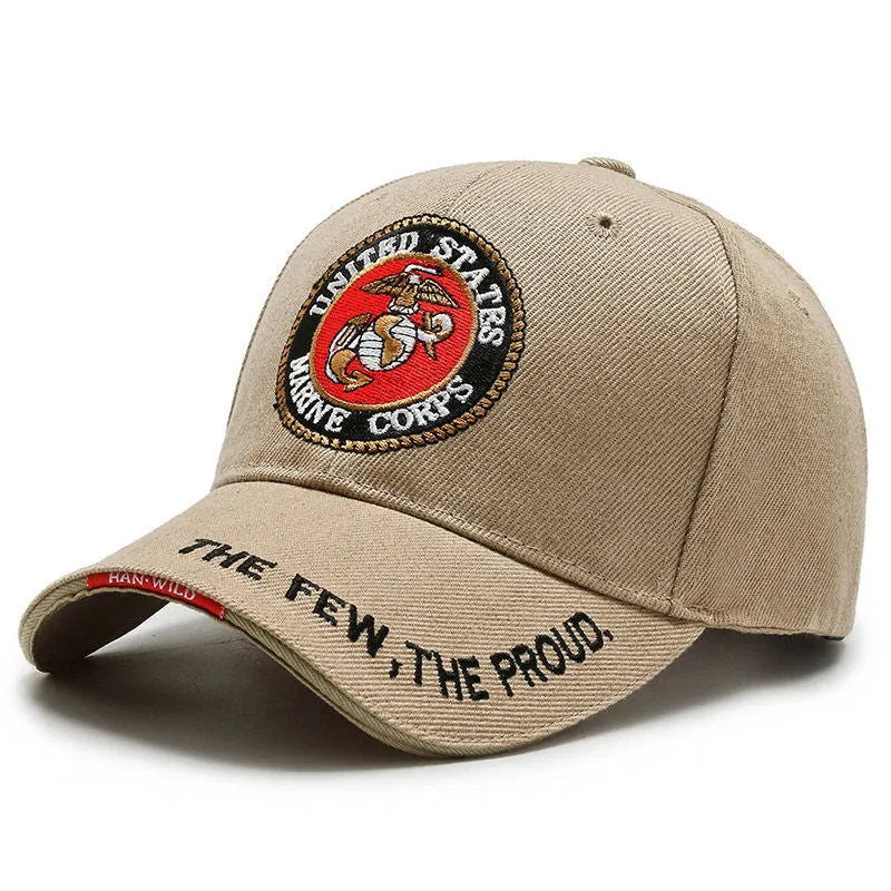 Marine Embroidery Baseball Cap