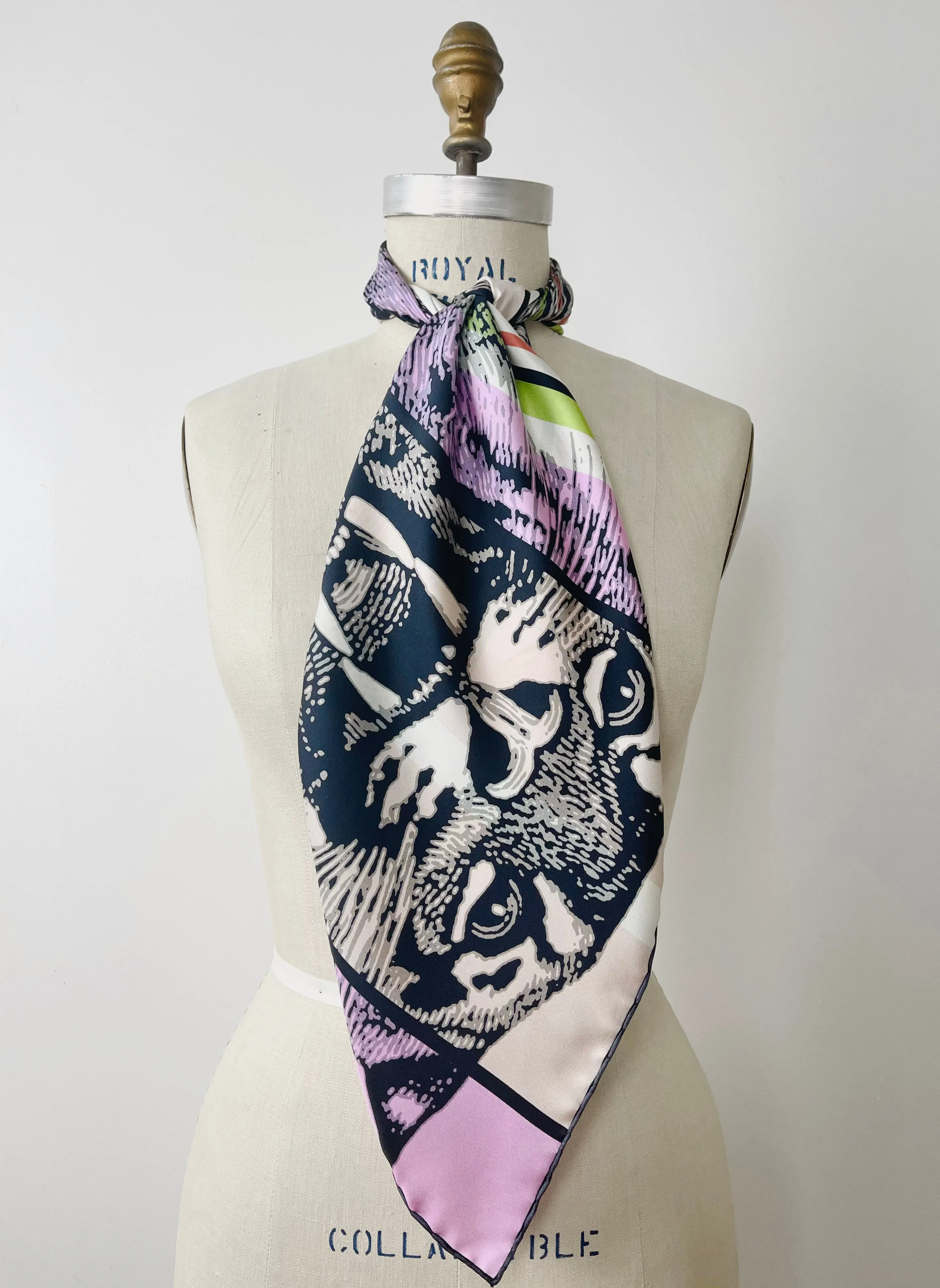 Personalized Tiger Stripe Scarf