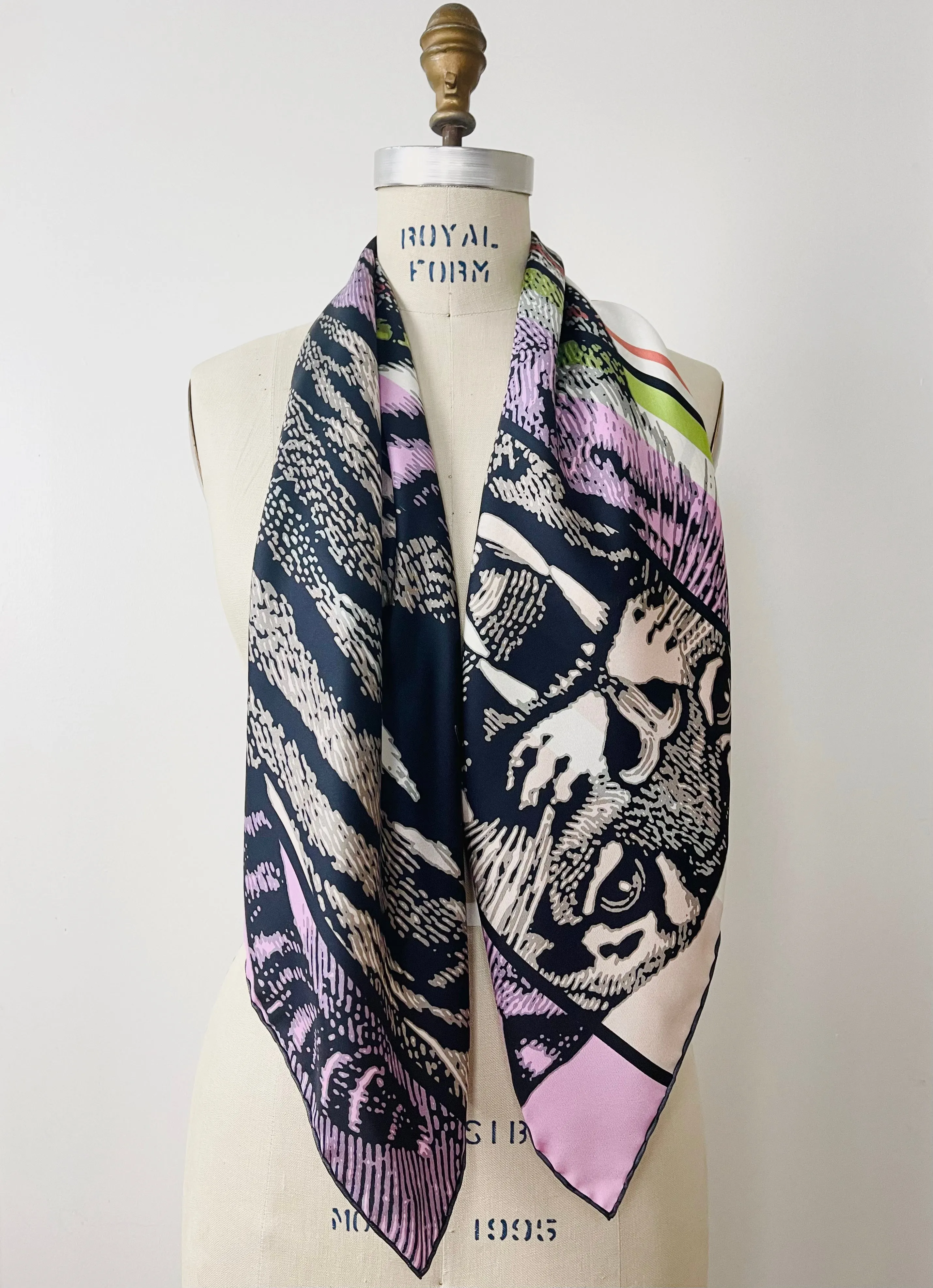 Personalized Tiger Stripe Scarf