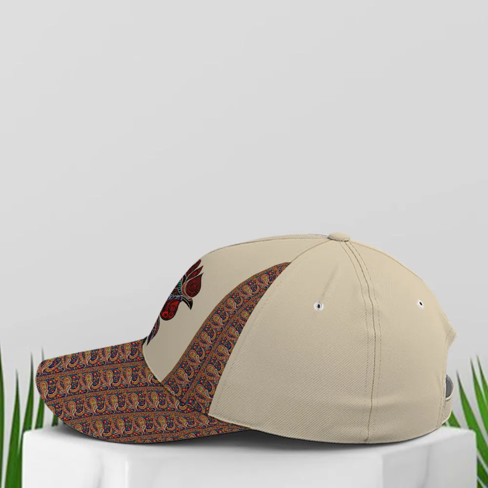 Rooster Chicken Leather Style Baseball Cap Coolspod