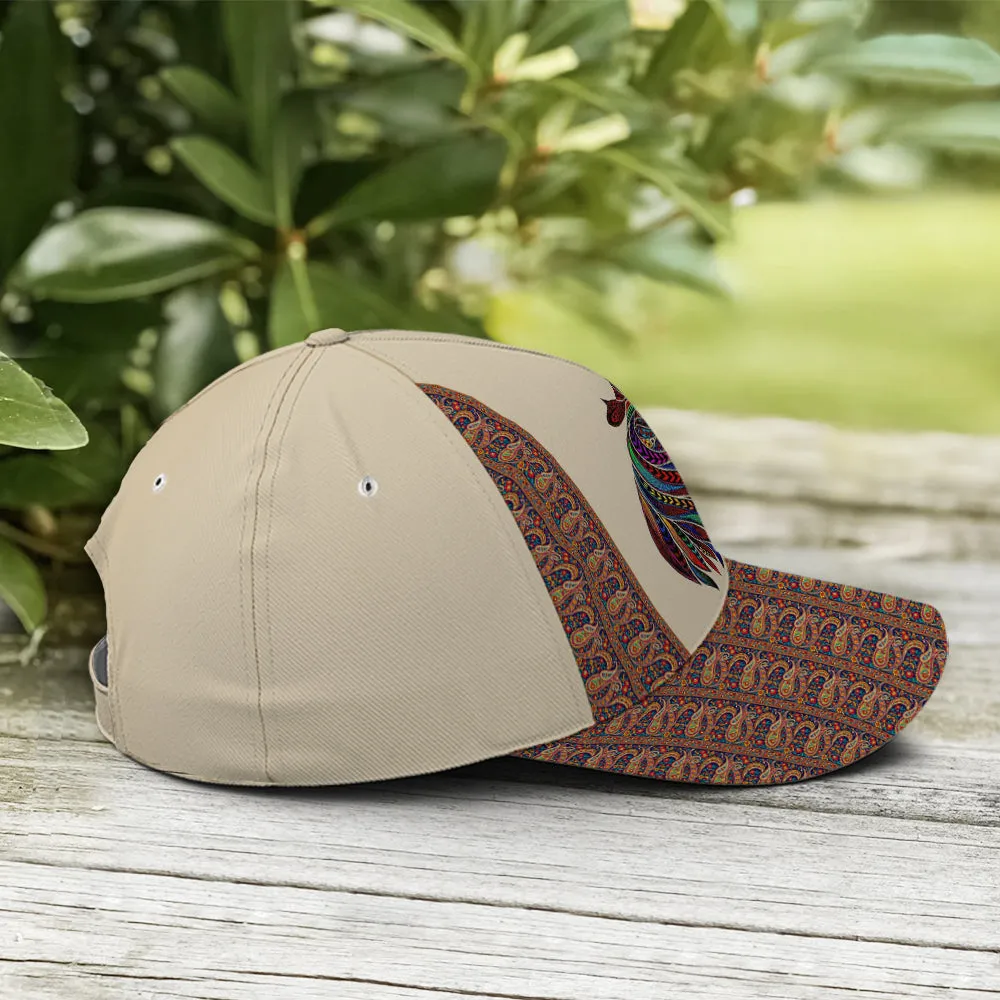 Rooster Chicken Leather Style Baseball Cap Coolspod