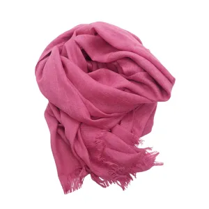 Soft Bamboo Scarf – Fuchsia