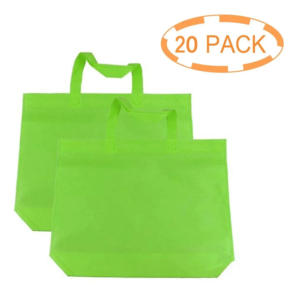 Solid Color Non-Woven Tote Bags