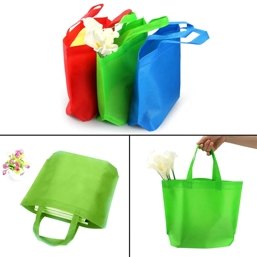 Solid Color Non-Woven Tote Bags