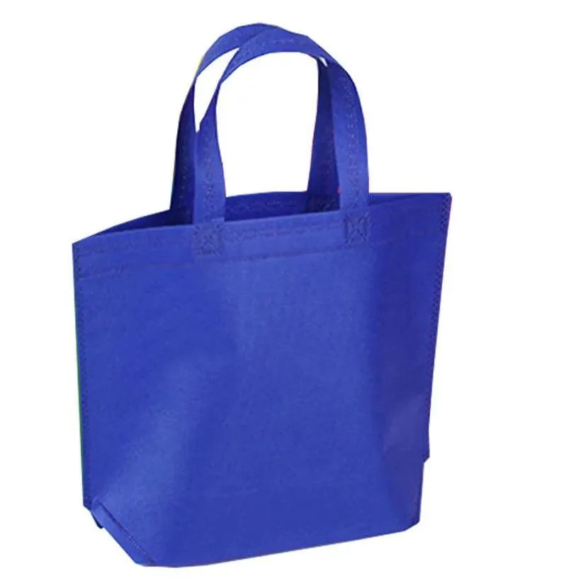 Solid Color Non-Woven Tote Bags