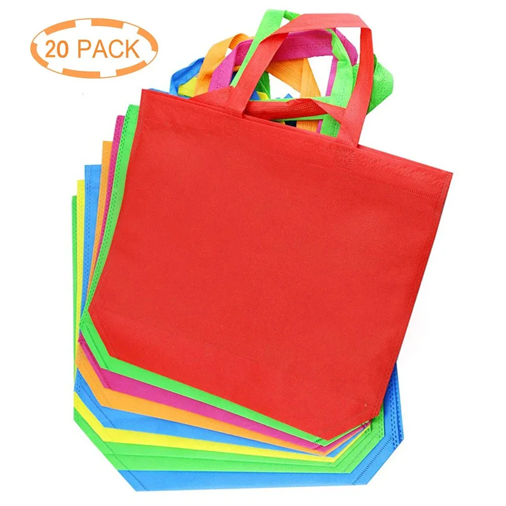 Solid Color Non-Woven Tote Bags