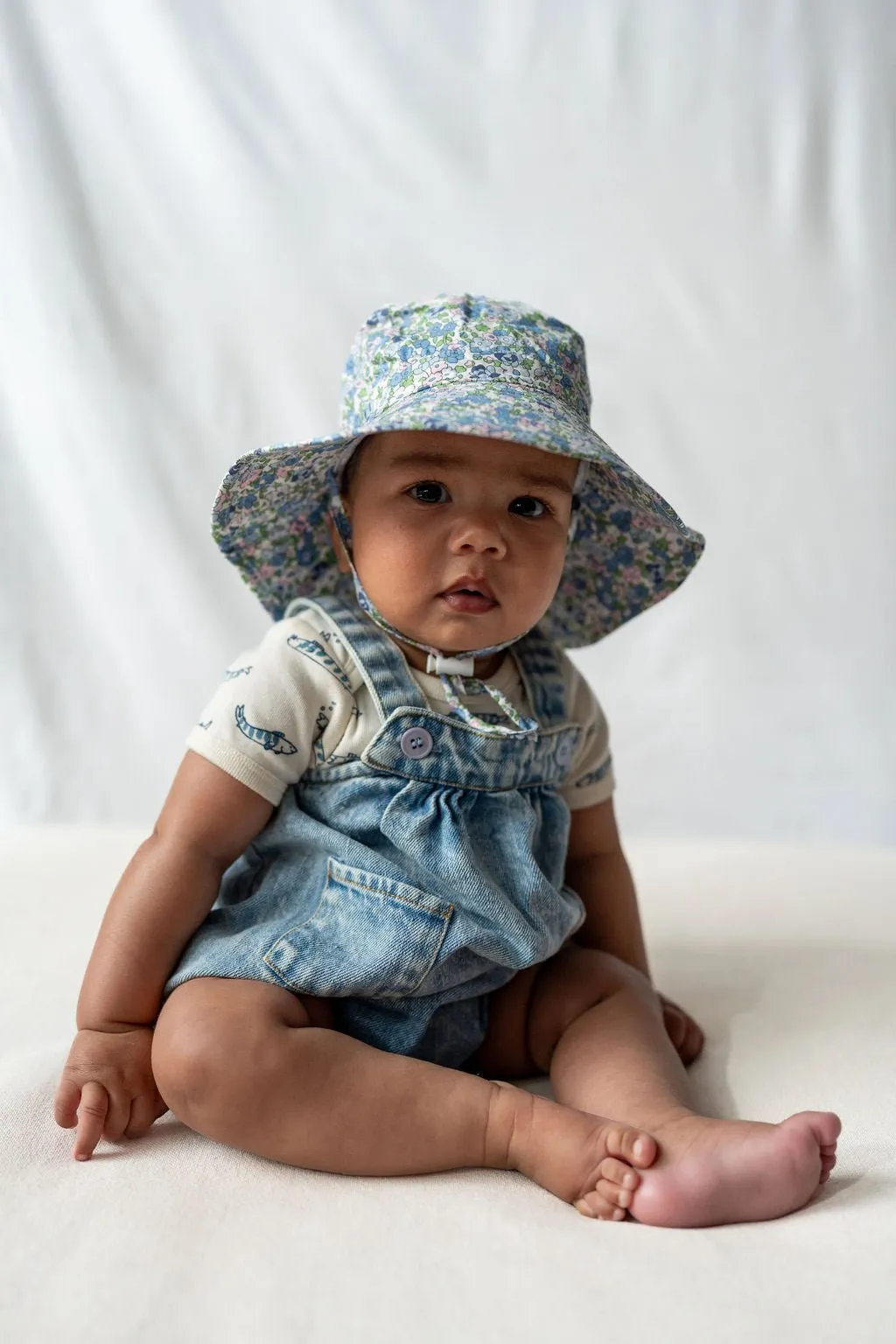 Sophia Wide Brim Infant Hat