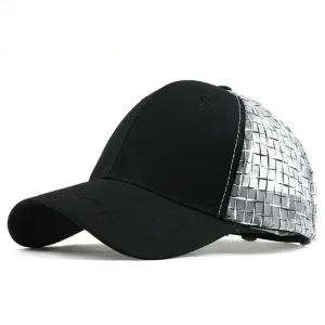 Summer Mesh Glossy Snapback Baseball Cap