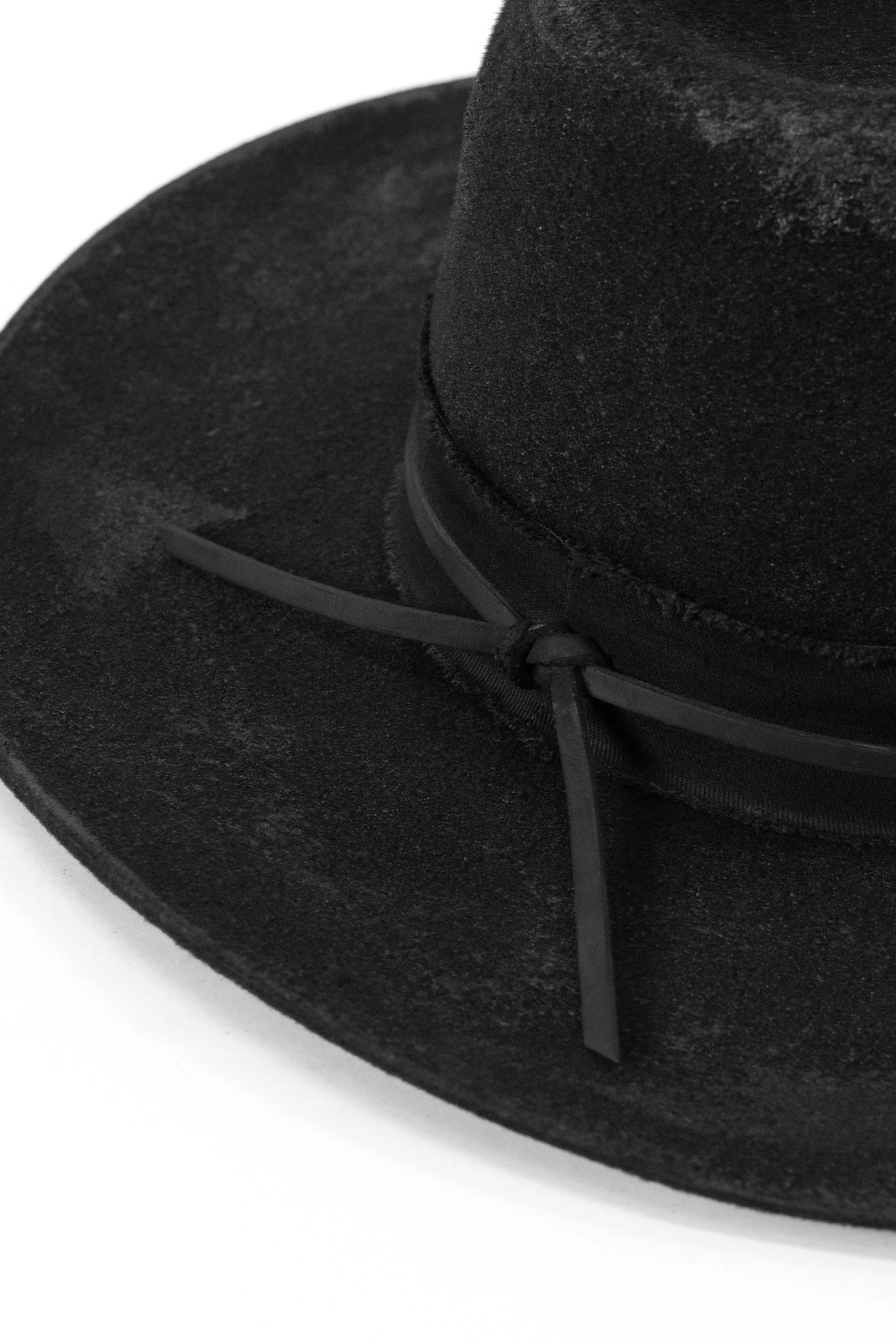 The Nomad Fedora Hat | Black Relic