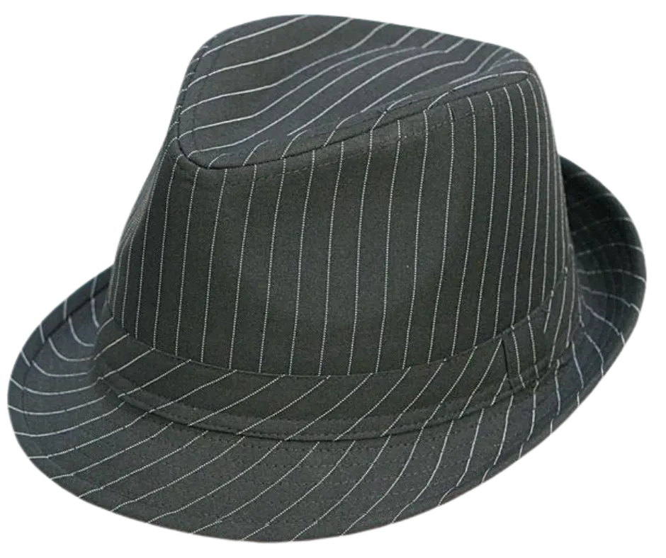 The "Fedora" Pinstripe Hat