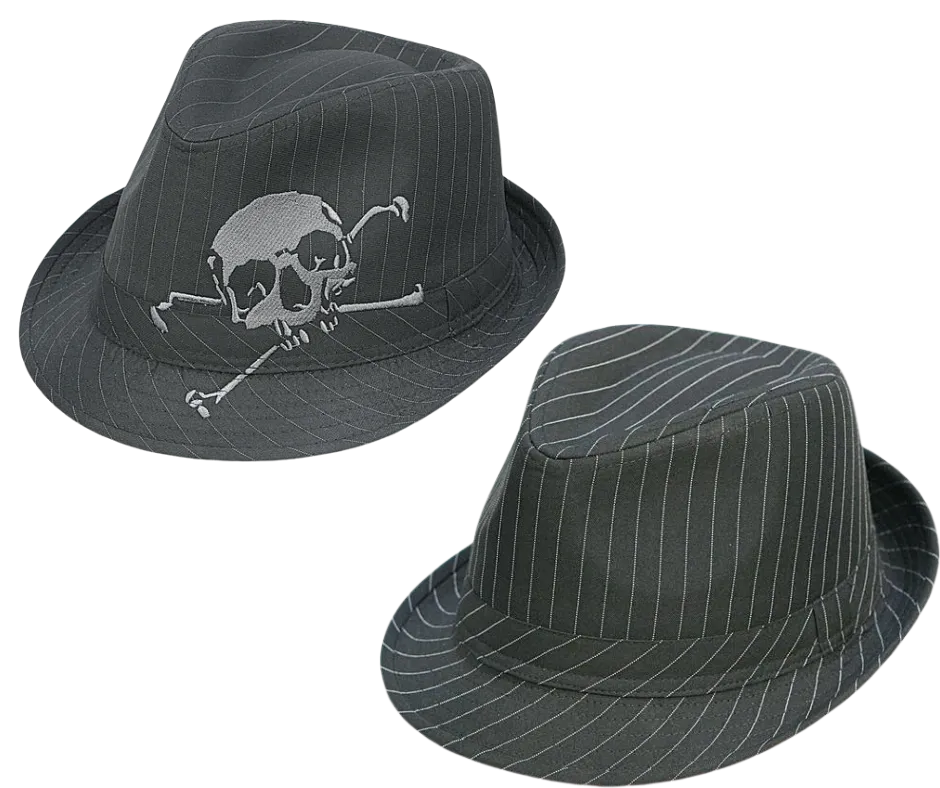 The "Fedora" Pinstripe Hat