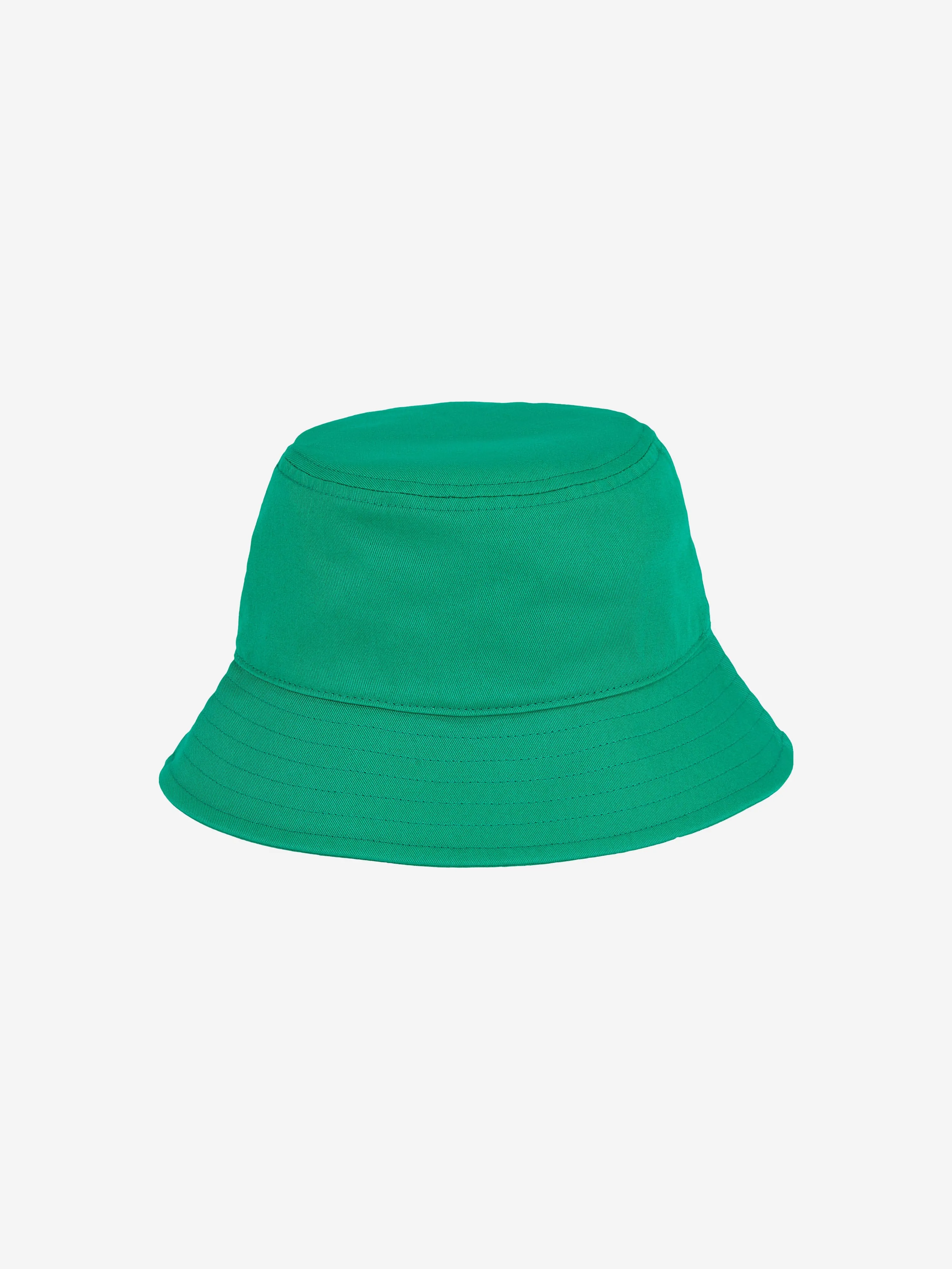 Tommy Hilfiger Kids Essential Logo Bucket Hat in Green