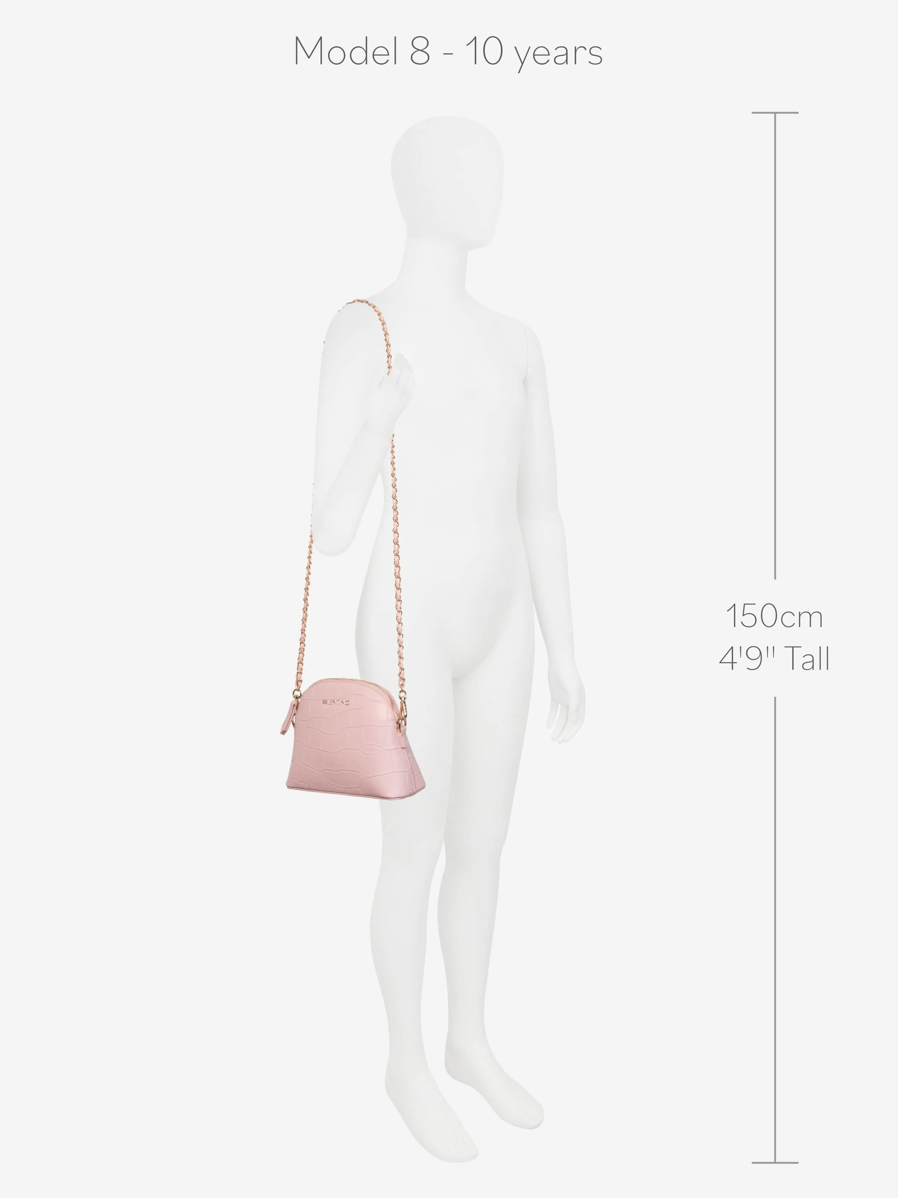 Valentino Girls Mayfair Princess Crossbody in Pink (27.9cm)